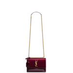Saint Laurent SUNSET small in patent leather designed in Paris