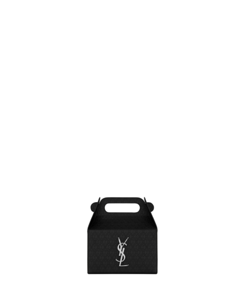 Saint Laurent TAKE-AWAY BOX IN LEATHER designed in Paris