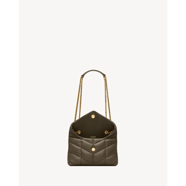 Saint Laurent Toy PUFFER in nappa leather designed in Paris