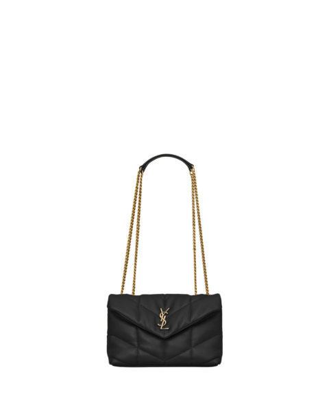 Saint Laurent Toy Puffer in lambskin designed in Paris