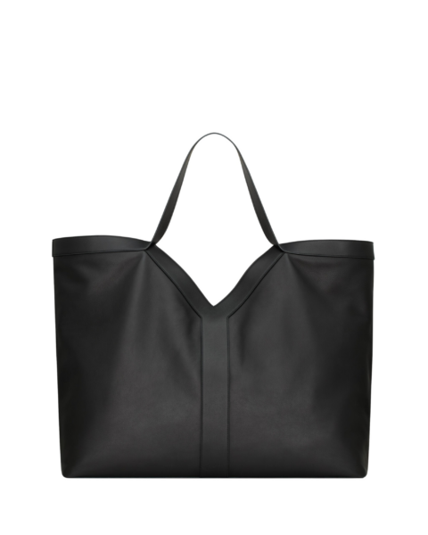 Saint Laurent Y MAXI tote in leather designed in Paris