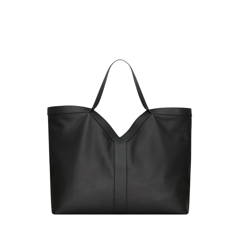 Saint Laurent Y MAXI tote in leather designed in Paris