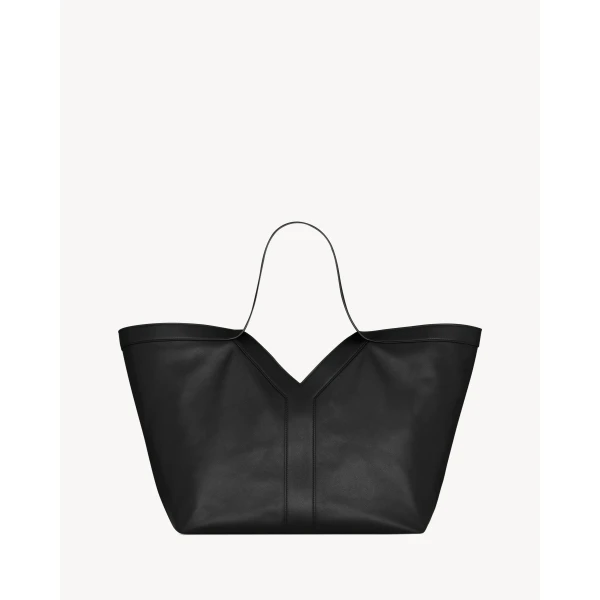 Saint Laurent Y TOTE IN LEATHER designed in Paris