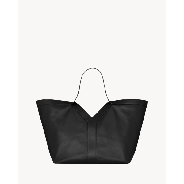 Saint Laurent Y TOTE IN LEATHER designed in Paris