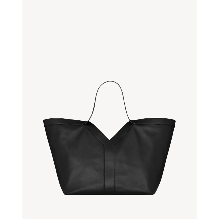 Saint Laurent Y TOTE IN LEATHER designed in Paris