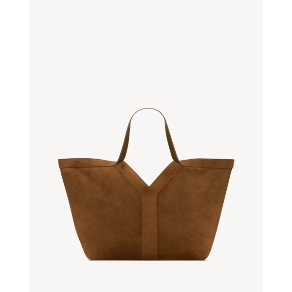 Saint Laurent Y tote in suede designed in Paris