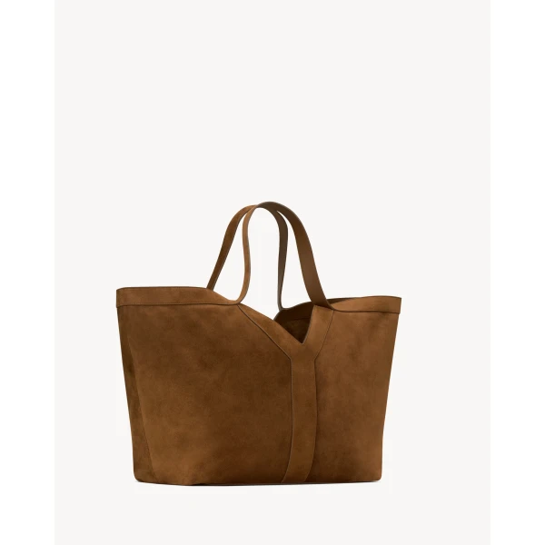 Saint Laurent Y tote in suede designed in Paris