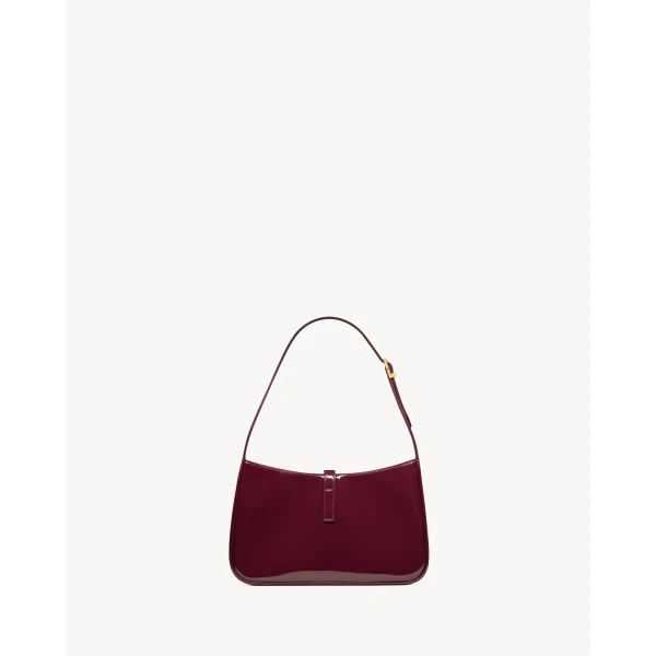 Saint Laurent le 5 à 7 in patent leather designed in Paris