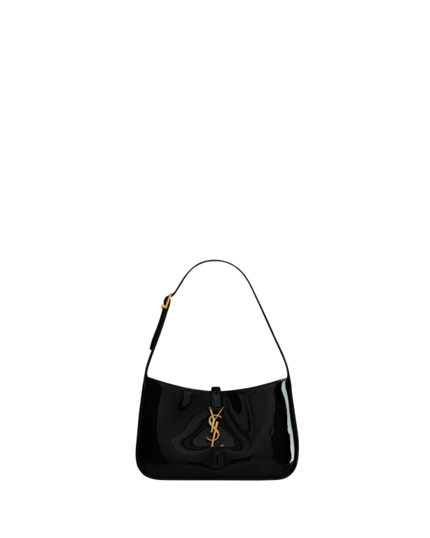 Saint Laurent le 5 à 7 in patent leather designed in Paris
