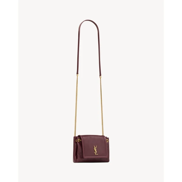 Saint Laurent mini NOLITA in lambskin designed in Paris