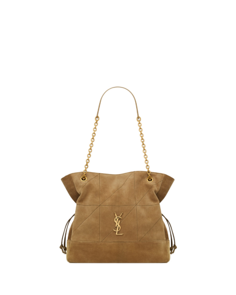 Saint Laurent small JAMIE SHOPPING in suede designed in Paris