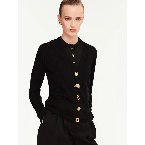 Schiaparelli Anatomy Wool Cardigan Knitwear in Schiaparelli Authentic Luxury Fashion at Luxury Shoes 