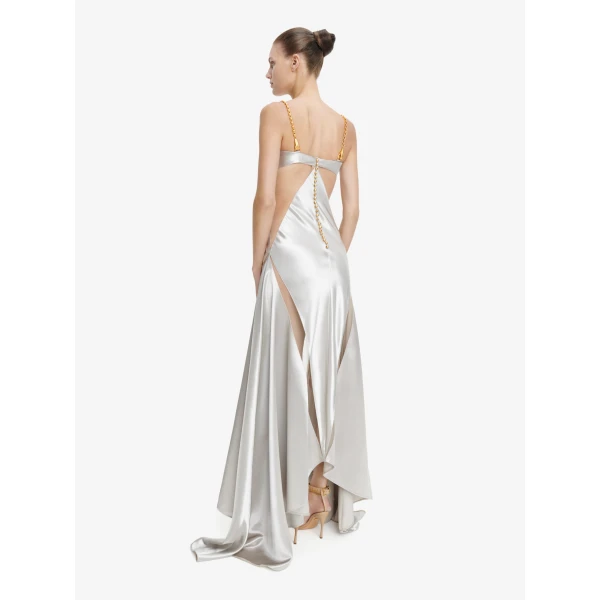 Schiaparelli Bias Cut Jewelled Straps Slip Dress Dresses in Schiaparelli Authentic Luxury Fashion at Luxury Shoes 