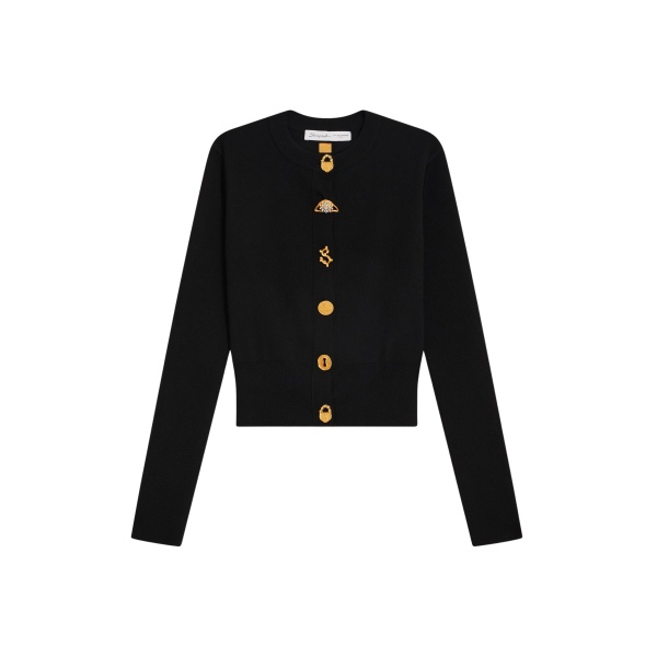 Schiaparelli Bijoux Buttons Cardigan Knitwear in Schiaparelli Authentic Luxury Fashion at Luxury Shoes 