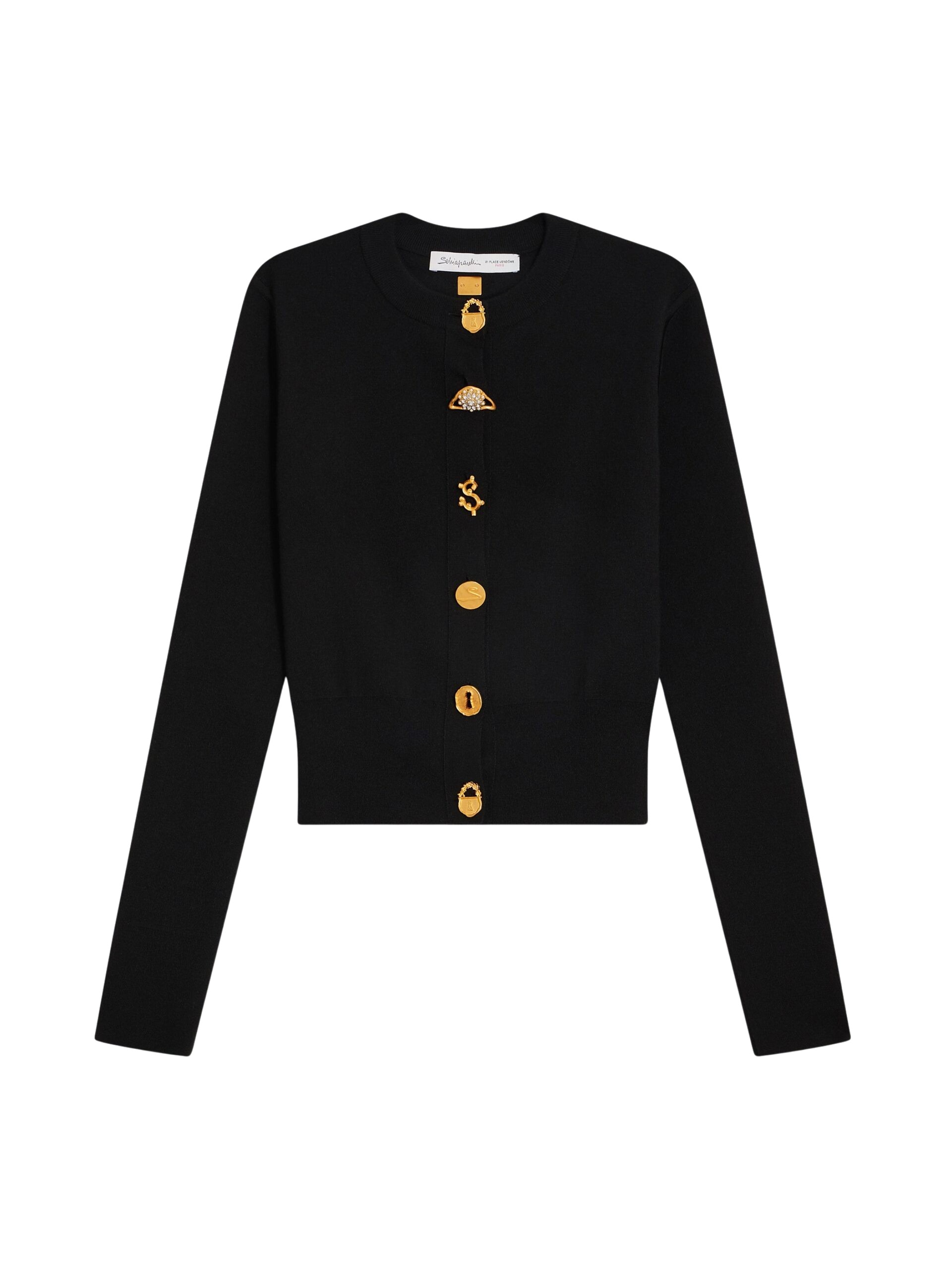 Schiaparelli Bijoux Buttons Cardigan Knitwear in Schiaparelli Authentic Luxury Fashion at Luxury Shoes 