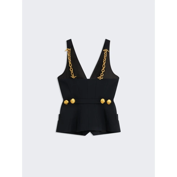 Schiaparelli Chain Bijoux Gilet Jackets in Schiaparelli Authentic Luxury Fashion at Luxury Shoes 
