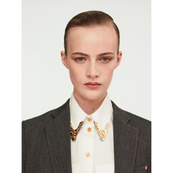 Schiaparelli Cowboy Shirt Tops in Schiaparelli Authentic Luxury Fashion at Luxury Shoes 