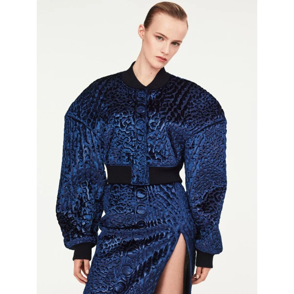 Schiaparelli Cropped Bomber Jackets in Schiaparelli Authentic Luxury Fashion at Luxury Shoes 
