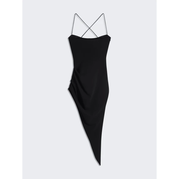Schiaparelli Crossed Thin Straps Dress Dresses in Schiaparelli Authentic Luxury Fashion at Luxury Shoes 