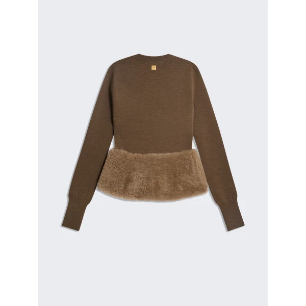 Schiaparelli Dual-Material Cardigan Knitwear in Schiaparelli Authentic Luxury Fashion at Luxury Shoes 