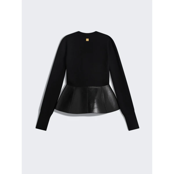 Schiaparelli Dual-Material Cardigan Knitwear in Schiaparelli Authentic Luxury Fashion at Luxury Shoes 