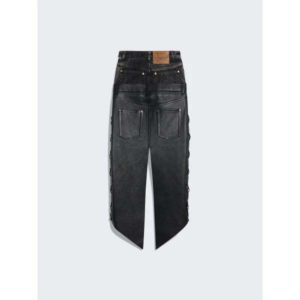 Schiaparelli High-Waisted Lace-Up Skirt Skirts in Schiaparelli Authentic Luxury Fashion at Luxury Shoes 