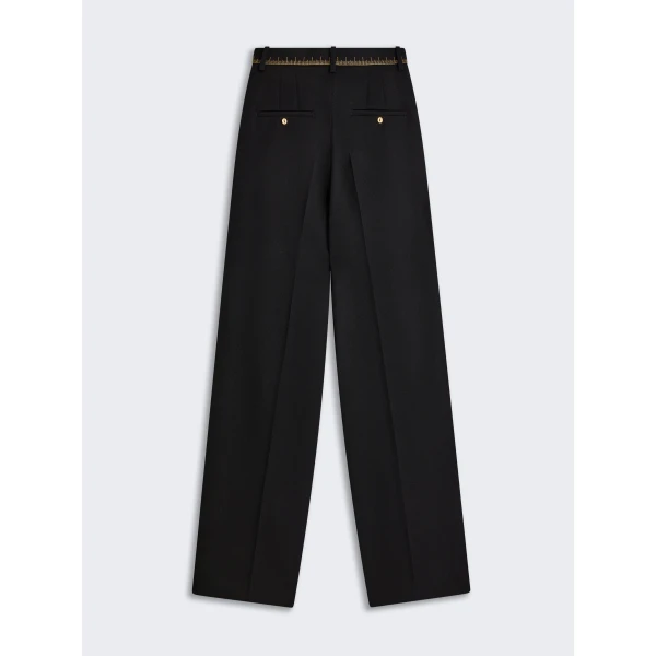 Schiaparelli Iconic Measuring Tape Wideleg Pants Pants in Schiaparelli Authentic Luxury Fashion at Luxury Shoes 