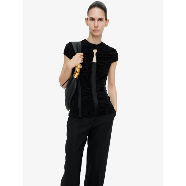 Schiaparelli Keyhole Top Tops in Schiaparelli Authentic Luxury Fashion at Luxury Shoes 