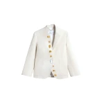 Schiaparelli Little Asymmetrical Jacket Jackets in Schiaparelli Authentic Luxury Fashion at Luxury Shoes 