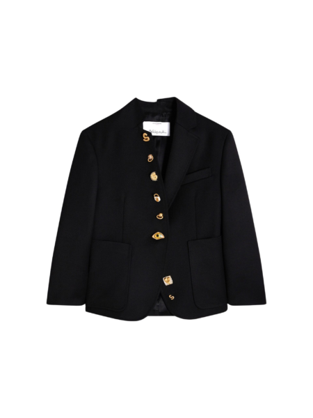 Schiaparelli Little Asymmetrical Jacket Jackets in Schiaparelli Authentic Luxury Fashion at Luxury Shoes 
