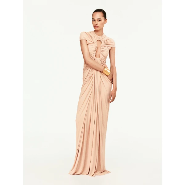 Schiaparelli Long Keyhole Dress Dresses in Schiaparelli Authentic Luxury Fashion at Luxury Shoes 