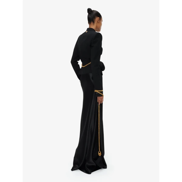 Schiaparelli Long Padlock Chain Skirt Skirts in Schiaparelli Authentic Luxury Fashion at Luxury Shoes 