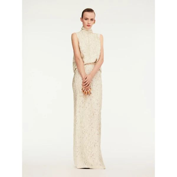 Schiaparelli Long Straight Skirt Skirts in Schiaparelli Authentic Luxury Fashion at Luxury Shoes 