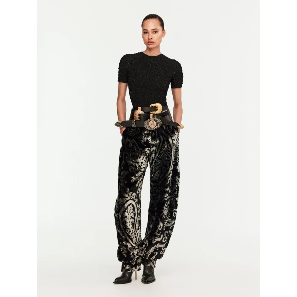 Schiaparelli Paisley-Pattern Bodysuit Bodysuit in Schiaparelli Authentic Luxury Fashion at Luxury Shoes 
