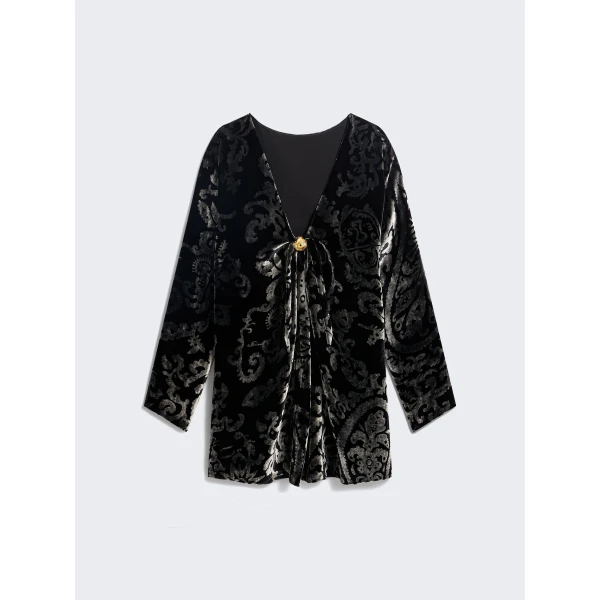 Schiaparelli Paisley-Pattern Short Dress Dresses in Schiaparelli Authentic Luxury Fashion at Luxury Shoes 