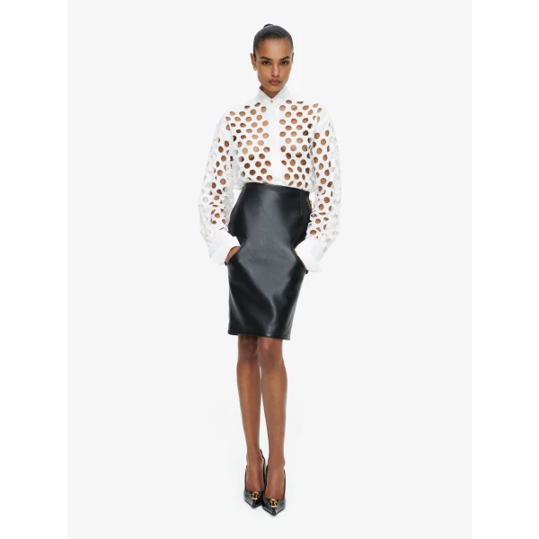 Schiaparelli Pencil Skirt With Rounded Pockets Skirts in Schiaparelli Authentic Luxury Fashion at Luxury Shoes 