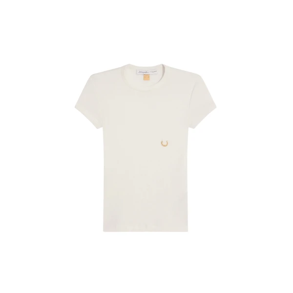 Schiaparelli Pierced T-Shirt Tops in Schiaparelli Authentic Luxury Fashion at Luxury Shoes 
