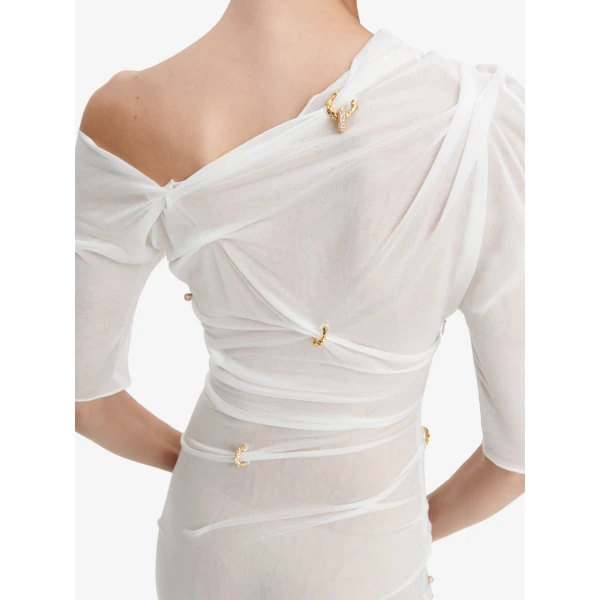Schiaparelli Piercing Dress Dresses in Schiaparelli Authentic Luxury Fashion at Luxury Shoes 