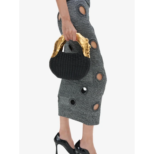 Schiaparelli Polka Dot Column Skirt Skirts in Schiaparelli Authentic Luxury Fashion at Luxury Shoes 