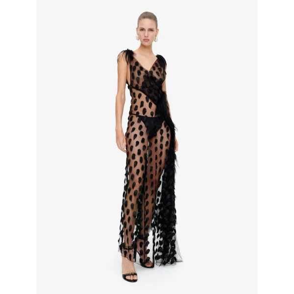 Schiaparelli Polka Dot Dress Dresses in Schiaparelli Authentic Luxury Fashion at Luxury Shoes 