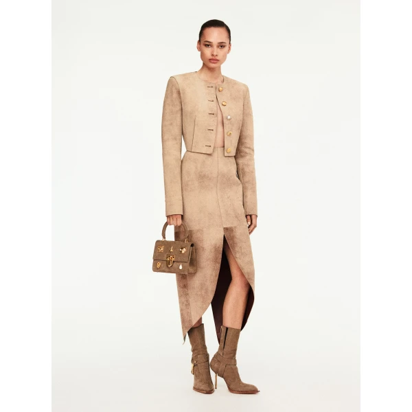 Schiaparelli Round Hem Pencil Skirt Skirts in Schiaparelli Authentic Luxury Fashion at Luxury Shoes 