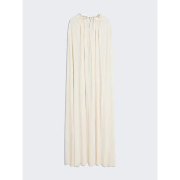 Schiaparelli Ruched Cape Dress Dresses in Schiaparelli Authentic Luxury Fashion at Luxury Shoes 
