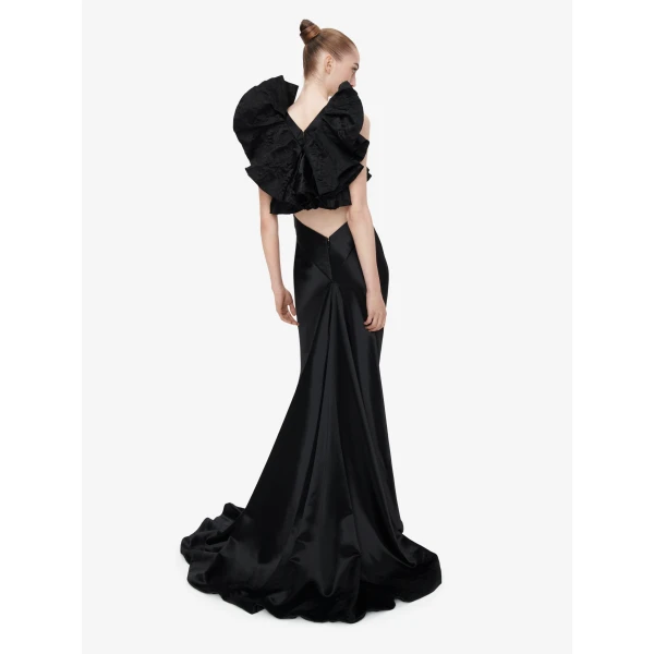 Schiaparelli Ruffled Dress Dresses in Schiaparelli Authentic Luxury Fashion at Luxury Shoes 