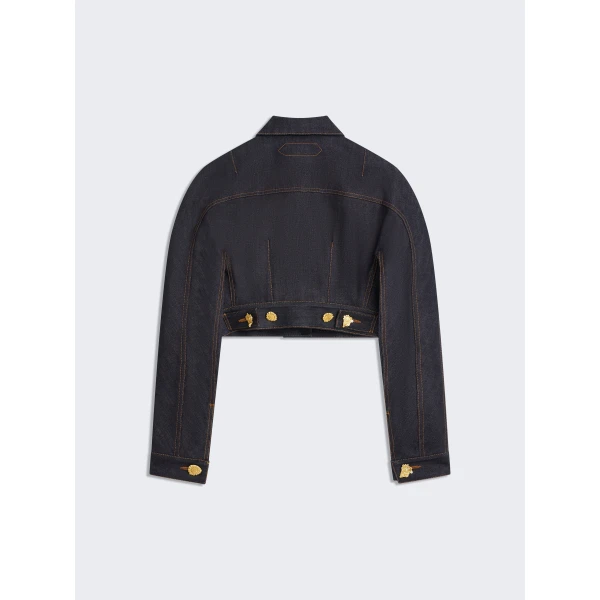 Schiaparelli Short Jacket With Rounded Sleeves Jackets in Schiaparelli Authentic Luxury Fashion at Luxury Shoes 