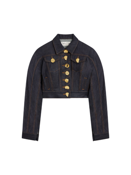 Schiaparelli Short Jacket With Rounded Sleeves Jackets in Schiaparelli Authentic Luxury Fashion at Luxury Shoes 