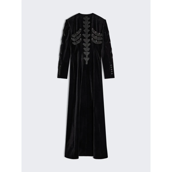 Schiaparelli Skeleton Dress-Coat Coats in Schiaparelli Authentic Luxury Fashion at Luxury Shoes 