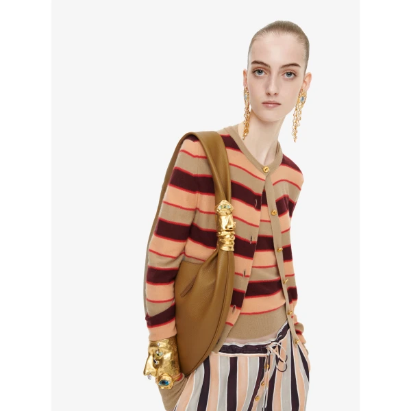Schiaparelli Striped Cardigan Knitwear in Schiaparelli Authentic Luxury Fashion at Luxury Shoes 
