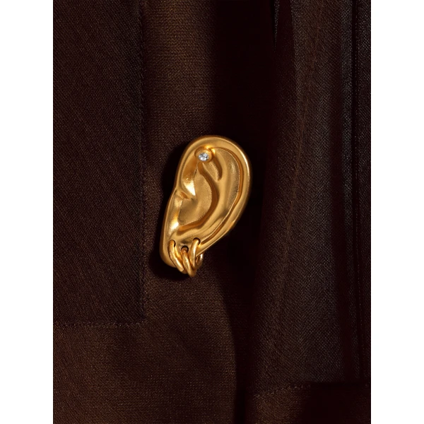 Schiaparelli Transparent Crossover Jacket Jackets in Schiaparelli Authentic Luxury Fashion at Luxury Shoes 