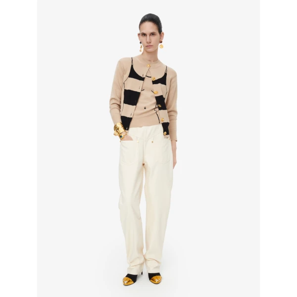 Schiaparelli Trompe L'Oeil Cardigan Knitwear in Schiaparelli Authentic Luxury Fashion at Luxury Shoes 