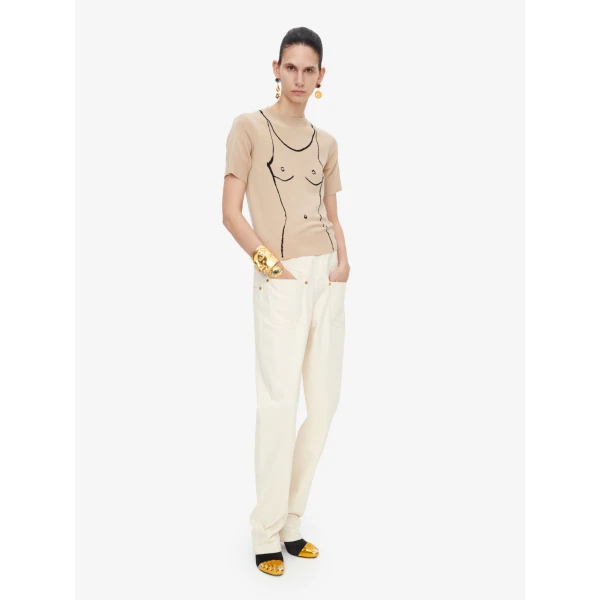 Schiaparelli Trompe L'Oeil Top Tops in Schiaparelli Authentic Luxury Fashion at Luxury Shoes 